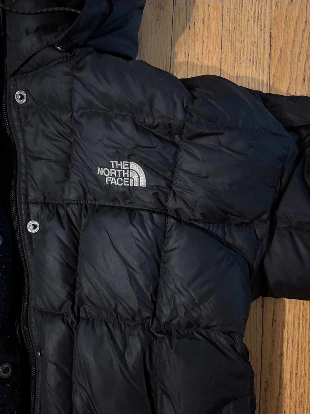The North Face Women’s Metropolis Down Quilted Parka Jacket - Black - Large - Picture 6 of 15